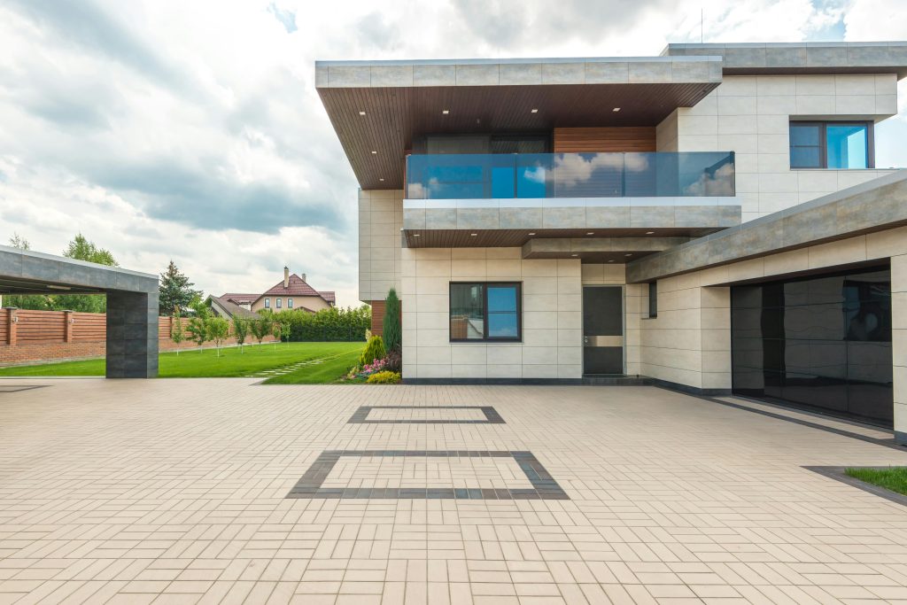 Clean Concrete Patio